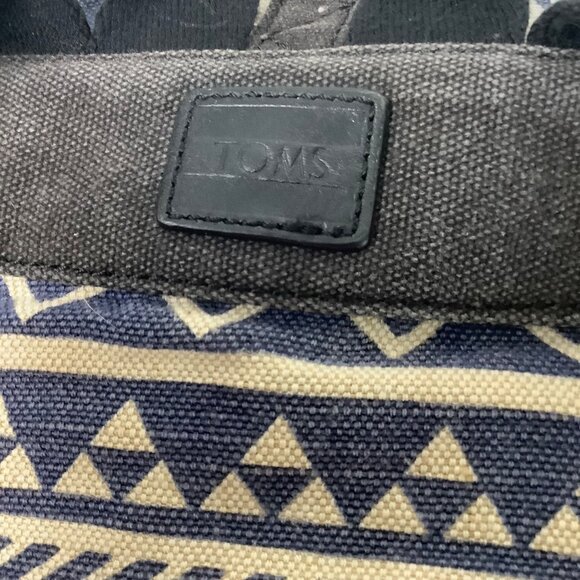 Toms Backpack Tribal Pattern‎ Front Pocket Canvas